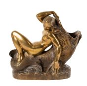 Nymph on a Fish, Probably France, circa 1900