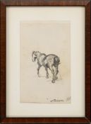 Wopfner, Joseph: Study of a workhorse