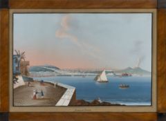 'Napoli da Posilipo', 19th-century Italian veduta painter.
