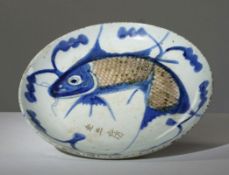 Fischteller, China, späte Ming-Dynastie
