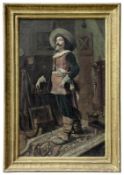 Roybet, Ferdinand (Attrib.): Interieur mit Musketier
