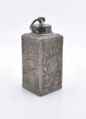 Zinnschraubflasche, Süddeutschland, 2. H. 19. Jh.