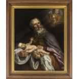 Simeon mit dem Jesusknaben, Flämische Schule des 17. Jh.