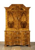 Baroque chest-on-chest cabinet, South Germany, circa 1760