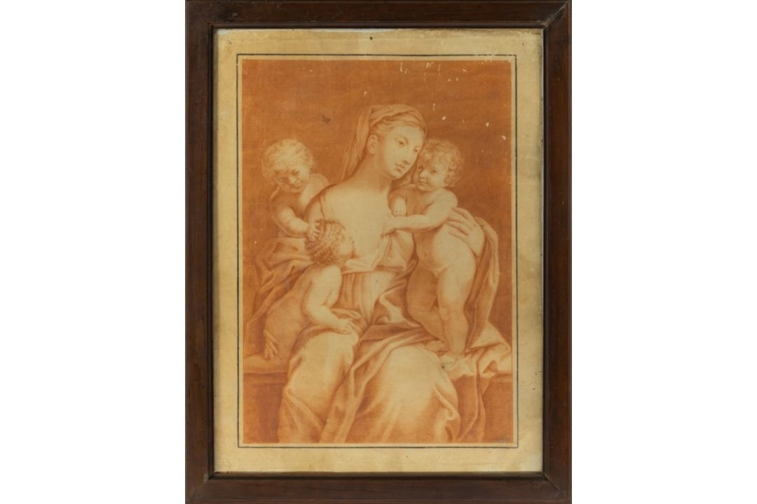 Caritas mit drei Kindern, Römische Schule des 18. Jh. - Bild 2 aus 4