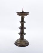 Gothic disc candlestick, Germany or the Netherlands, Early 16th century