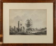 Muller, Gerrit: Resting at a ruin