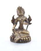 Small figure of Green Tara, Tibet, 19th century