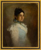 Portrait of an upper-class lady, 19th-century portrait painter