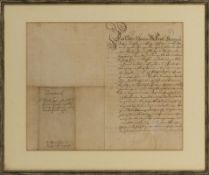 Letter of Guarantee, Coburg, 1773
