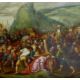 Francken, Frans II. (Attrib.) od. Cornelis de Baiilleur: Christus fällt unter dem Kreuz - Bild 3 aus 4