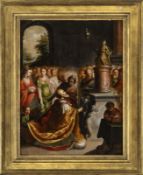 The Idolatry of King Solomon, Flemish Master of the early 17th Century