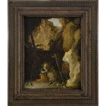 Momper, Joos de d. J. und David Teniers d. J. (Attrib.): Die büßende Maria Magdalena in der Felsengr