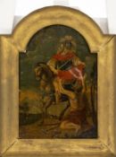 Saint Martin shares his cloak, South Germany, 2nd half 18th century