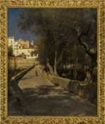 Flickel, Paul: View of Bordighera
