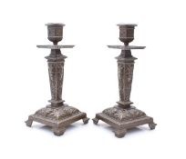 Pair of candlesticks, Italy, 19th century
