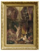 Scene in a harem, 19th cent.