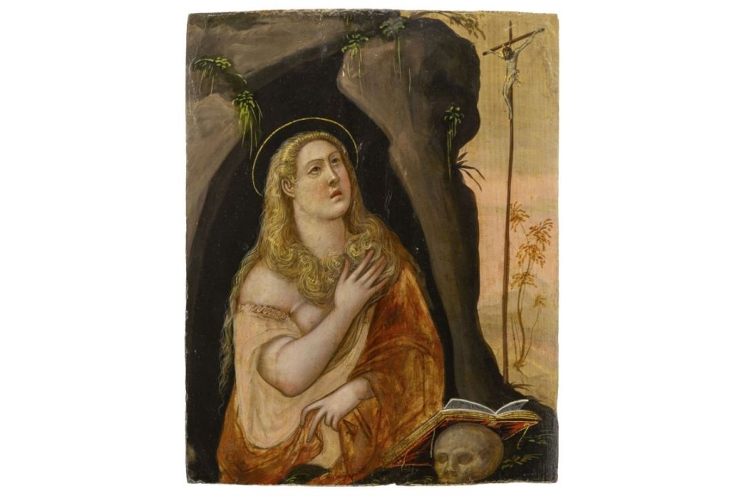 Die büßende Maria Magdalena, Umbrien, 15. Jh. - Bild 2 aus 4