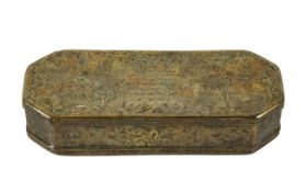Tobacco box, Netherlands, 18th century.