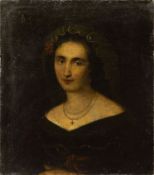 Portrait of a Lady with a Bonnet, Germany, 18th century