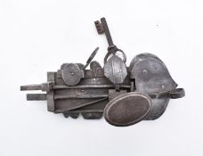 Baroque door lock, 18th century