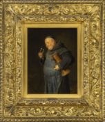 Grützner, Eduard von: Wine-drinking Monk
