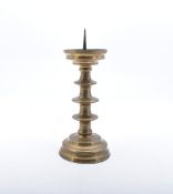 Gothic disc candlestick, Germany or the Netherlands, Early 16th century