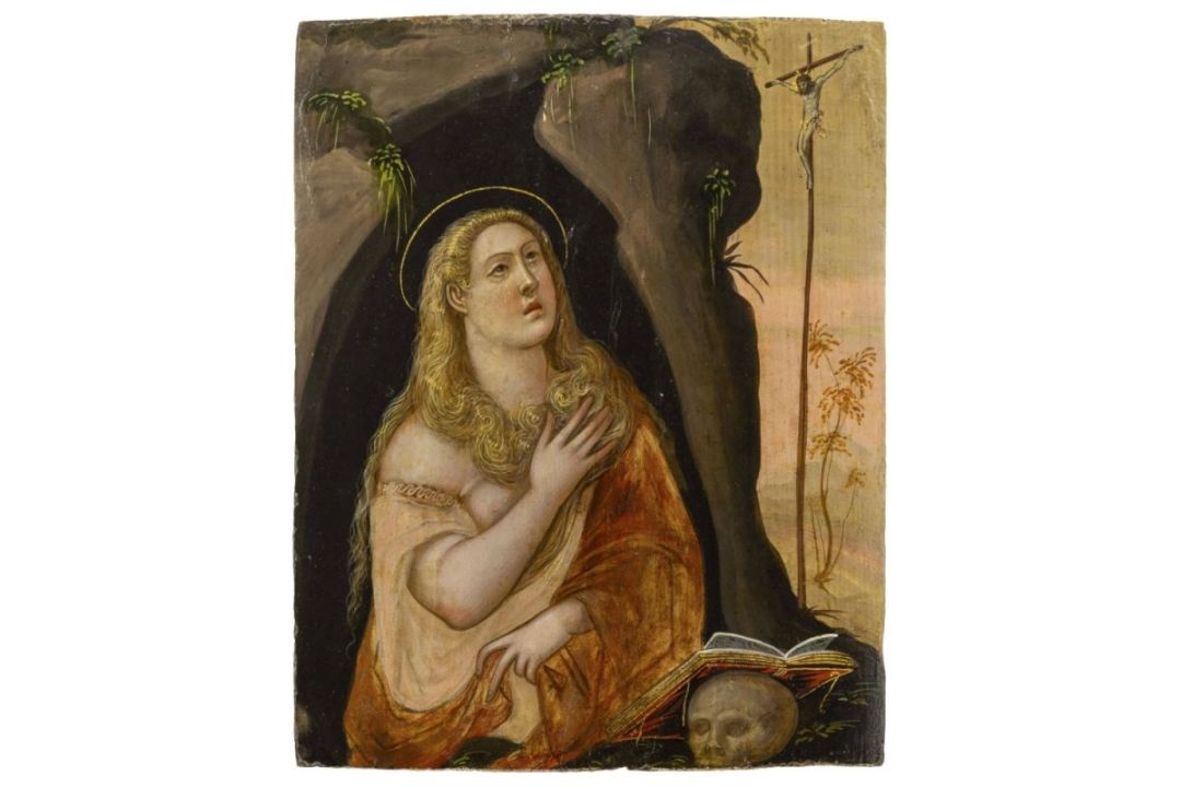 Die büßende Maria Magdalena, Umbrien, 15. Jh. - Bild 1 aus 4