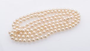 Pearl necklace, Second half of the 20th century