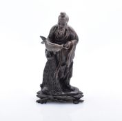 Figure of a fisherman, China