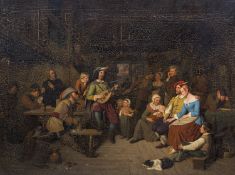 Christian Friedrich Gonne, Das Ständchen im Wirtshaus. 1844.