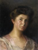 Robert Breyer, Bildnis einer jungen Dame. Um 1910.