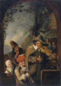 Christian Wilhelm Ernst Dietrich, gen. Dietricy "Wandernde Musikanten". 1745.