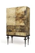 Barschrank "Modell 1263". Aldo Tura für TURA, Mailand. Späte 1950er/ späte 1960er Jahre.