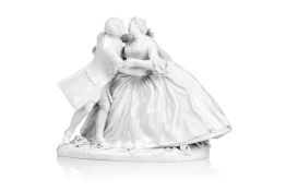 Liebesgruppe. Johann Joachim Kändler für Meissen. 1744. Ausformungsjahr 1981.