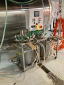 Global Stainless System Inc dual station keg washer, 208-230/460 volt,