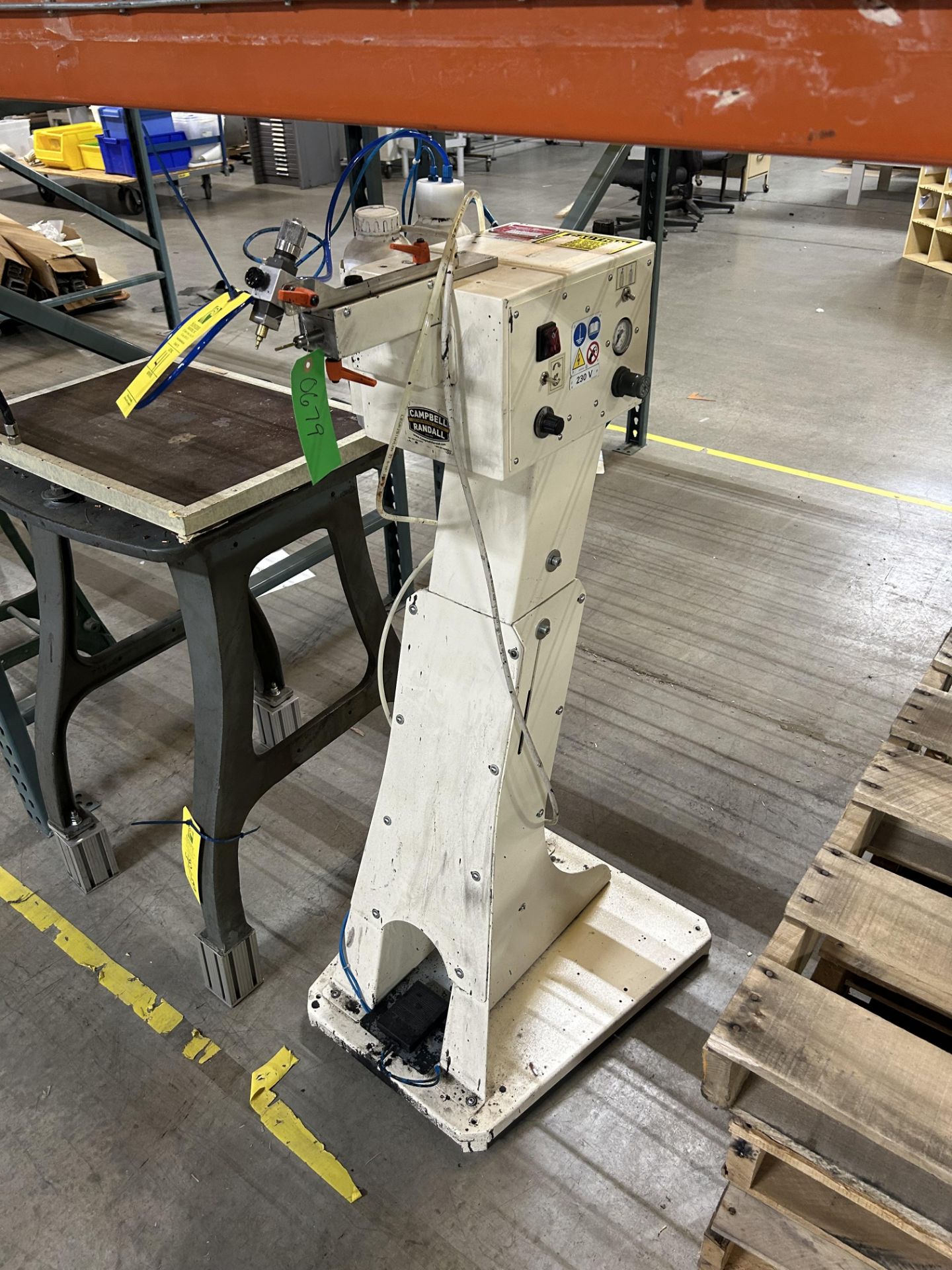 GOYA Edge Painting Machine with Ped - Image 2 of 5
