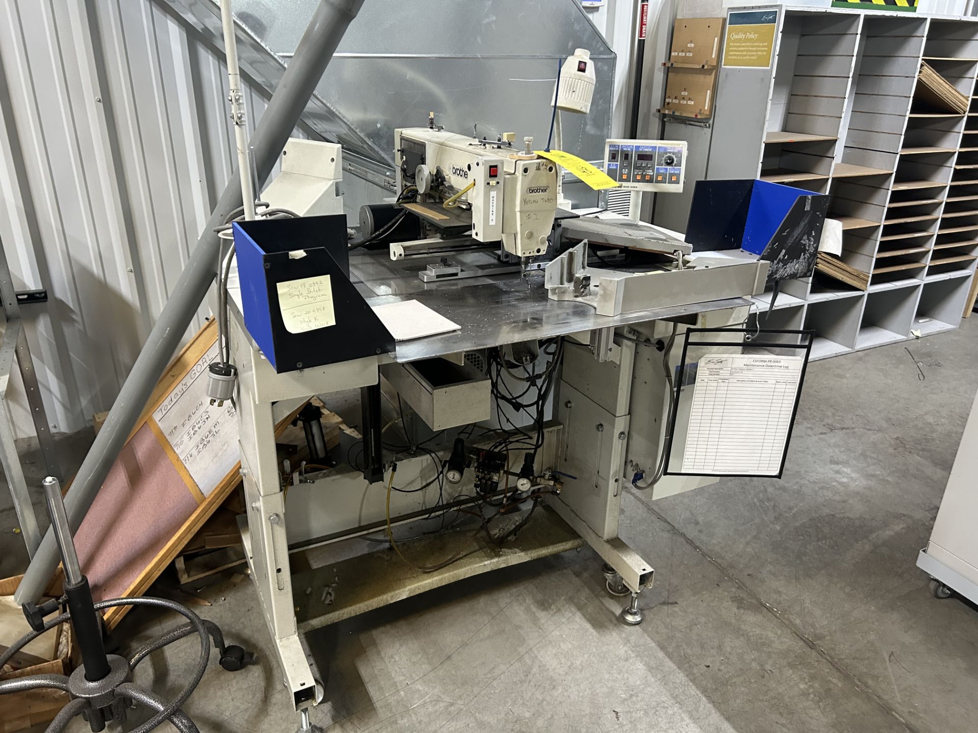 Brother BAS-342A Programmable Pattern Sewing Machine Used · CNC pattern ...