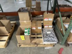 Pallet of Mixed Leather Finishing Supplies & Hardware
