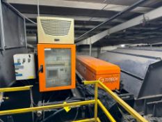Titech AutoSort/Papersort 2000 (Serial# Z064A, 230V, 50Hz) and Bollegraaf Conveyor (7' W x 26' L, Ti