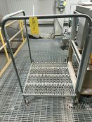 Metal platform approximately 4ft x 4ft