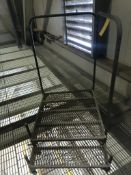 Metal platform approximately 4ftx4ft