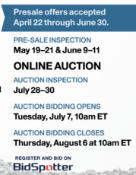 INSPECTION DATES ARE JUNE 9-11 AND JULY 28-30. APPOINTMENTS ARE STILL REQUIRED DURING THOSE DATES.