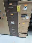 File cabinet with contents