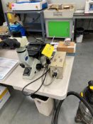 Olympus inverted metallurgical microscope, model GX41