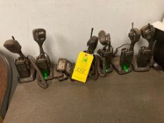 LOT OF 6 Motorola 2 way radio walkie talkie