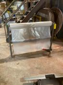 Roller dispensing rack, 60 in w x 33 in hgt