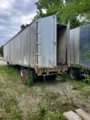 (Located in Grain Valley, MO) Evans truck trailer, Model FA-70, Ser 47506, Storage Trailer only, NOT