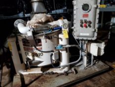 (Located in Kansas City, MO) Tolhurst Center-Slung Explosion-Proof Centrifuge Skid w/ pump and contr