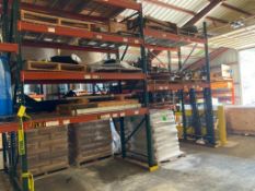 LOT OF pallet rack includes contents without tags, 2- shafts, 2- mixing blades, Timken bearing kits